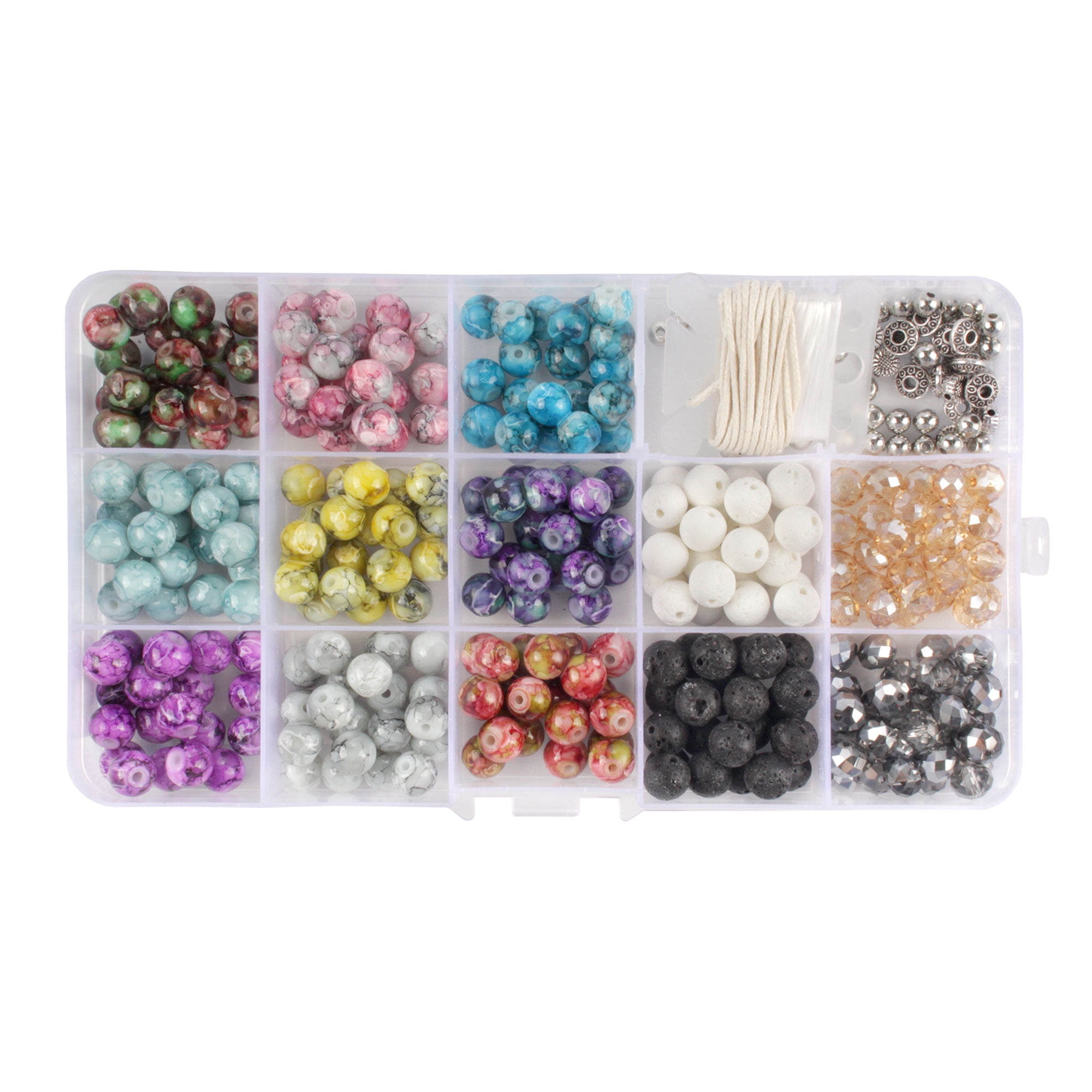 Clay Bead Spinner Kit with 3600 PCS Clay Beads, Electric Bead Spinner for  Jewelry Making with 220 PCS Beading Pendants and Replacement Needle for  Making Bracelets, Necklace (Patented) 