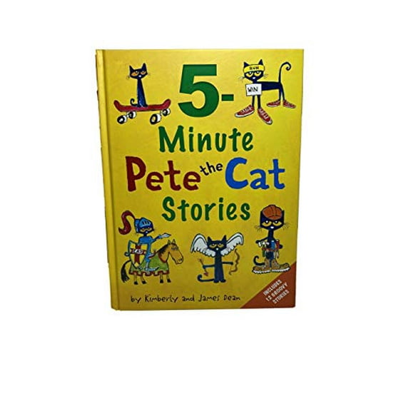 Pre-Owned Pete the Cat: 5-Minute Pete the Cat Stories: Includes 12 Groovy Stories! (Hardcover) 0062982303 9780062982308