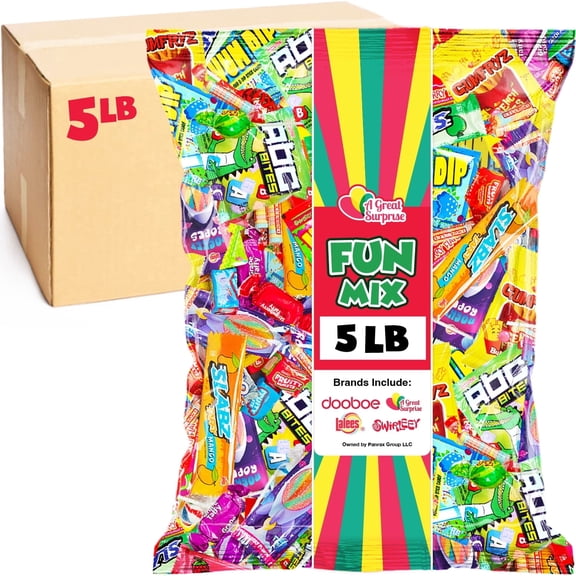 Assorted Bulk St. Patrick's Day Candy - 5 Pounds - Parade Throws - Piñata Candies - Party Mix Variety - A Great Surprise