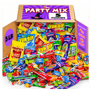A Great Surprise Assorted Candy Mix, 5 lb Bulk Individually Wrapped Candy Variety Pack for Piñatas, Goodie Bags, Candy Bowls, Party Favors & Events