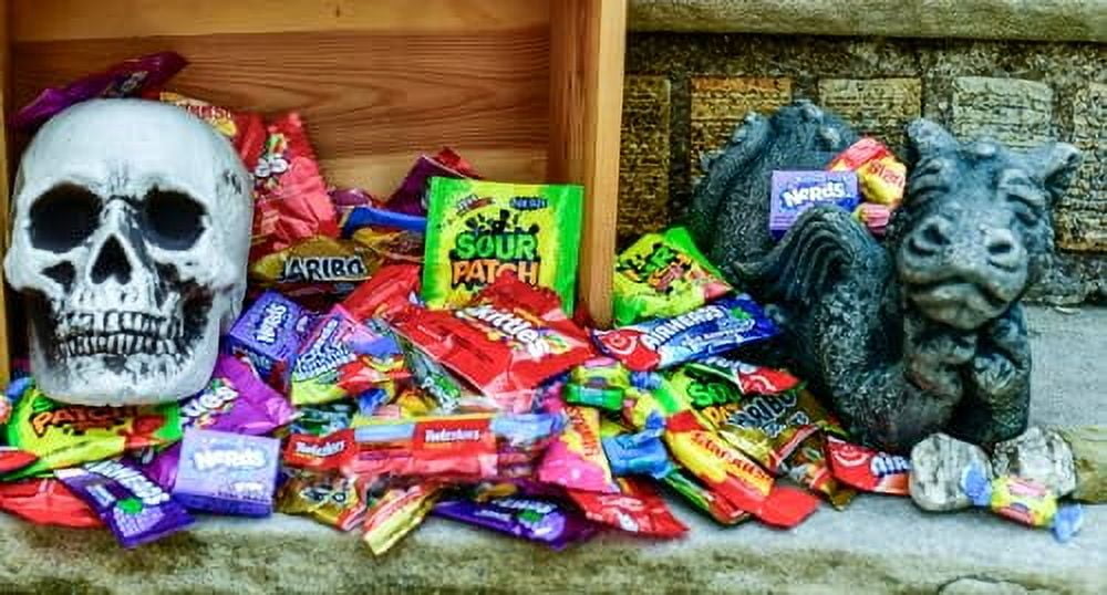 Assorted Bulk Candy Variety Pack-10 Flavors 5 Lbs Individually Wrapped Mixed Candy, Pinata Candy Bags, Fruit Mix Candy Packs For Classroom, Office, Birthday Parties, Kids, College Students & Adults