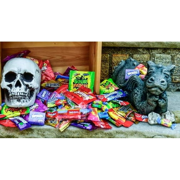 Assorted Bulk Candy Variety Pack-10 Flavors 5 Lbs Individually Wrapped Mixed Candy, Pinata Candy Bags, Fruit Mix Candy Packs For Classroom, Office, Birthday Parties, Kids, College Students & Adults
