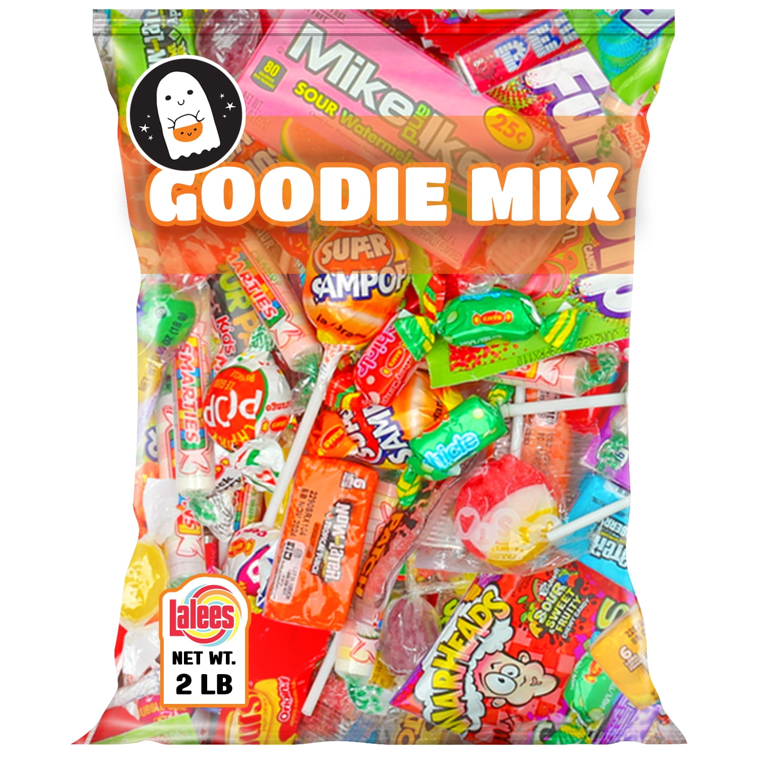 Assorted Candy Party Mix, 2 lb Bulk Bag - Candy Bulk - Fun Size Skittles, Top Box Pop Taffy Pops, Fun Dip, and Much More!