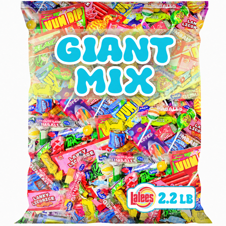Lalees Assorted Candy Mix, Individually Wrapped, 2.2 lb