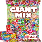 Lalees Assorted Bulk Candy Pack, 2.2 lb Variety Mix for Parades, Piñata Stuffers, Party Favors, Goodie Bags & Holiday Treats