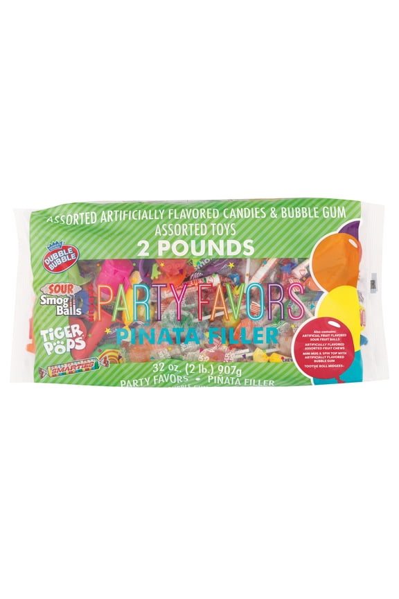 Assorted Candy and Toys Pinata Filler, 2 lbs