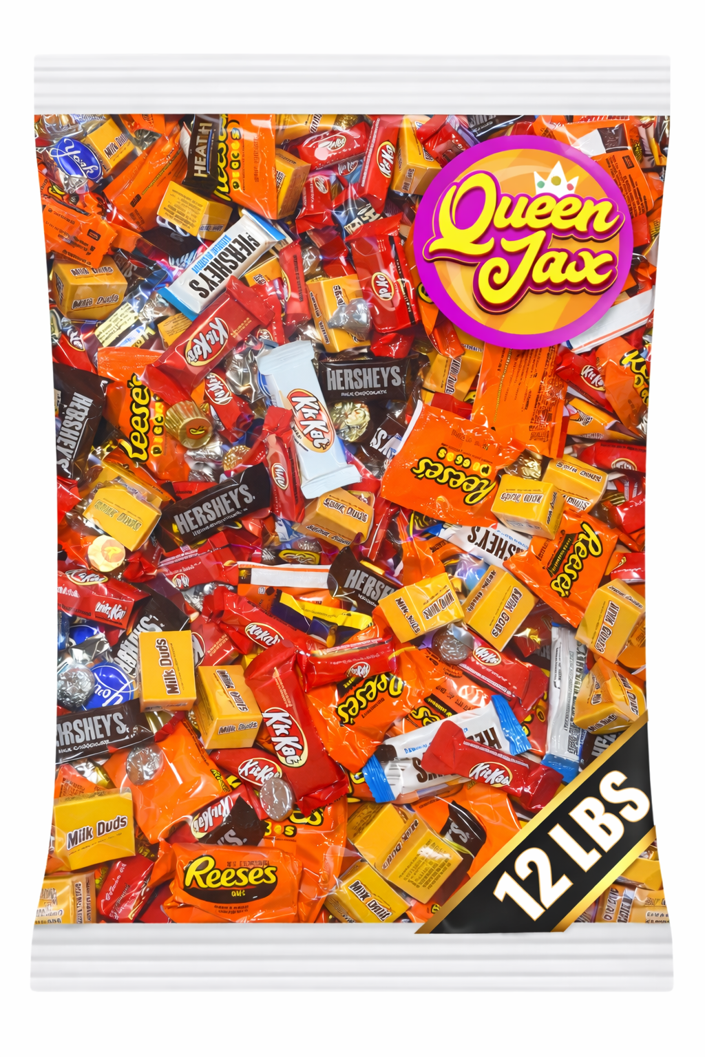 Assorted Chocolate Candy Variety Pack - 12 Lb Bulk Candy Chocolate Mix - Chocolate Candy Bulk - Hershey Chocolate - Bulk Individually Wrapped Chocolate