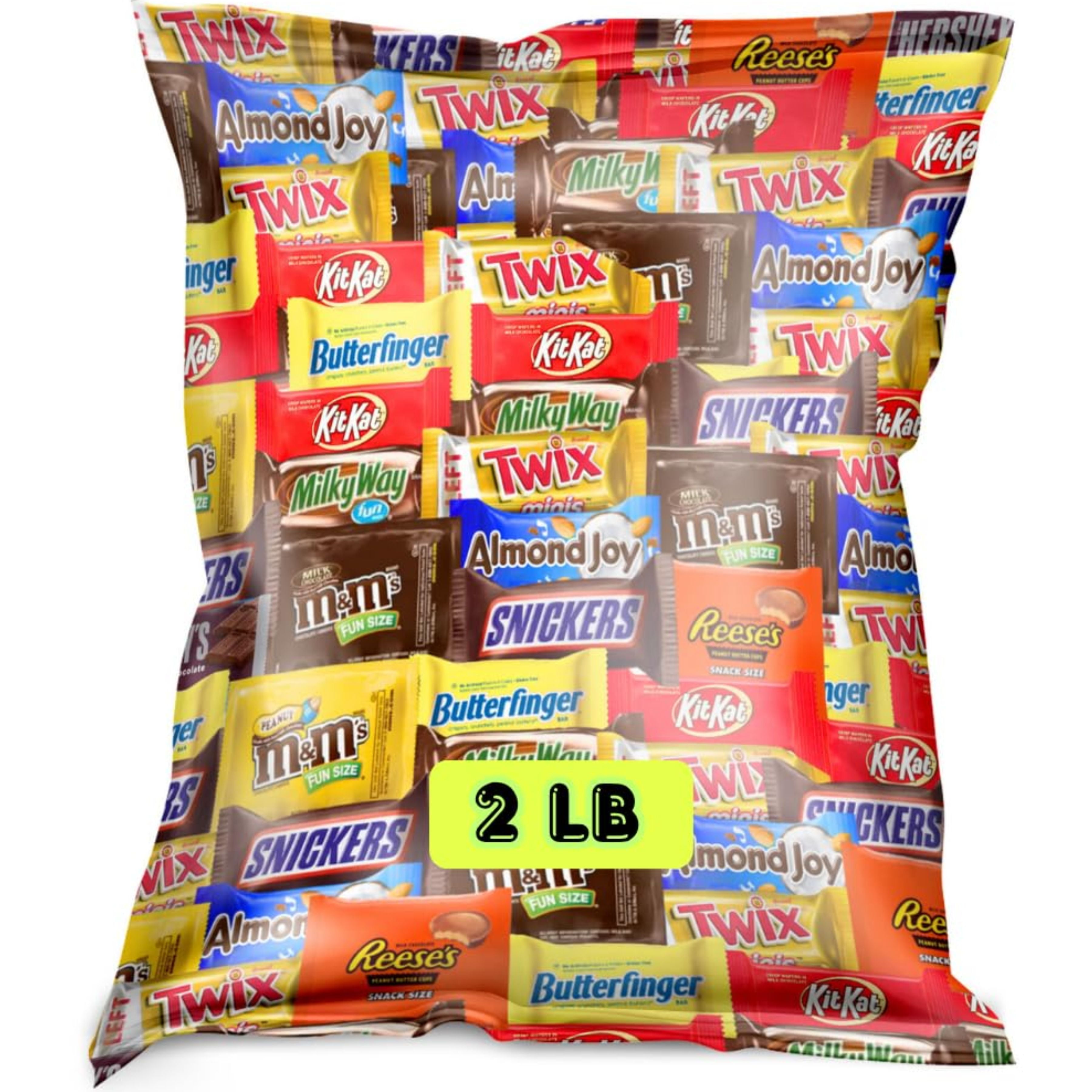 Assorted Chocolate Candy Variety Pack, Bulk Chocolates, Chocolate Candy Selection, Tasty Mix (2lb) by Vallary