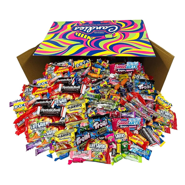 Assorted Classic Candy - Huge PARTY MIX Bulk BOX! 11.25 lbs / 180 oz  Classic Individually Wrapped Candies of All Time America's Most Favorite  Assorted