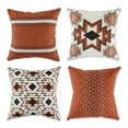 thumbnail image 1 of Assorted Clay Aztec Print Pillow Cover (Set of 4), 1 of 3