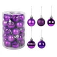 Assorted Color Christmas Balls Christmas Tree Ornaments Ball Bauble