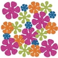 thumbnail image 1 of Assorted Color Glittery Retro Flowers Confetti - 1 Pack, 1 of 1