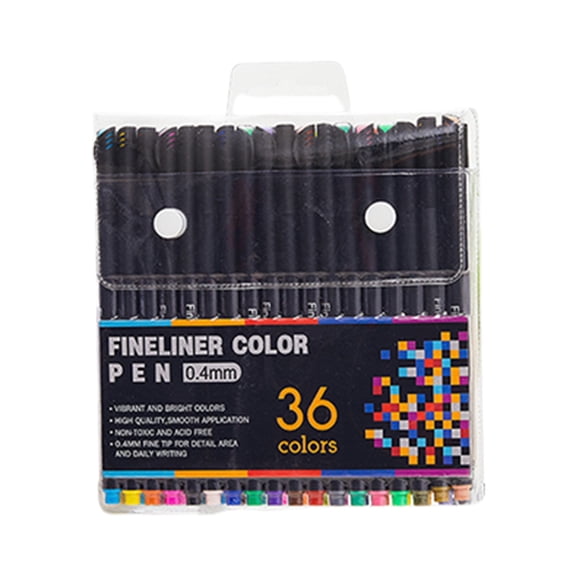 Assorted Color Journaling Pen Multicolored Drawing Pen 0.4MM for Color Coding