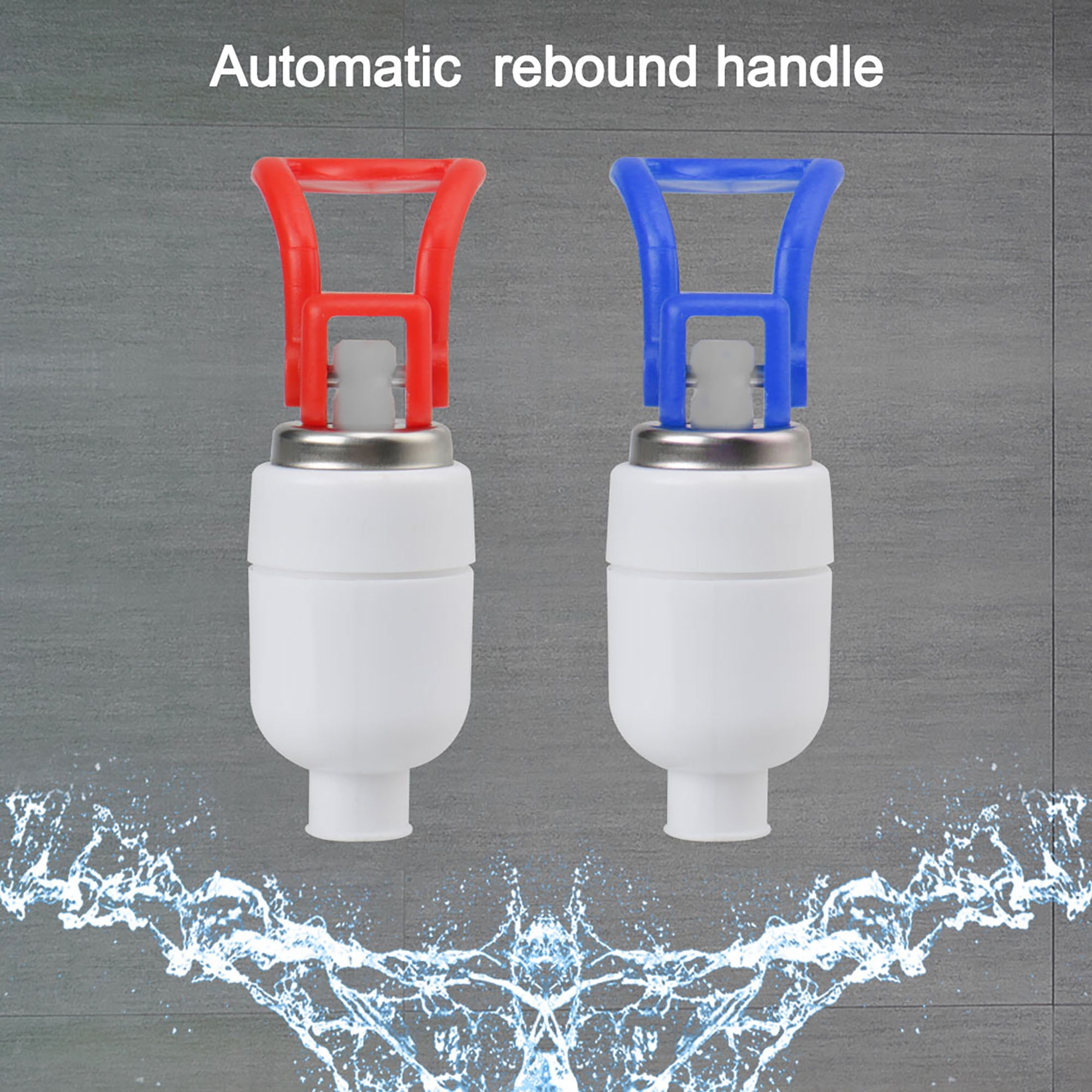 Assorted Color Plastic Water Cooler Faucet Push Type Fits RO System