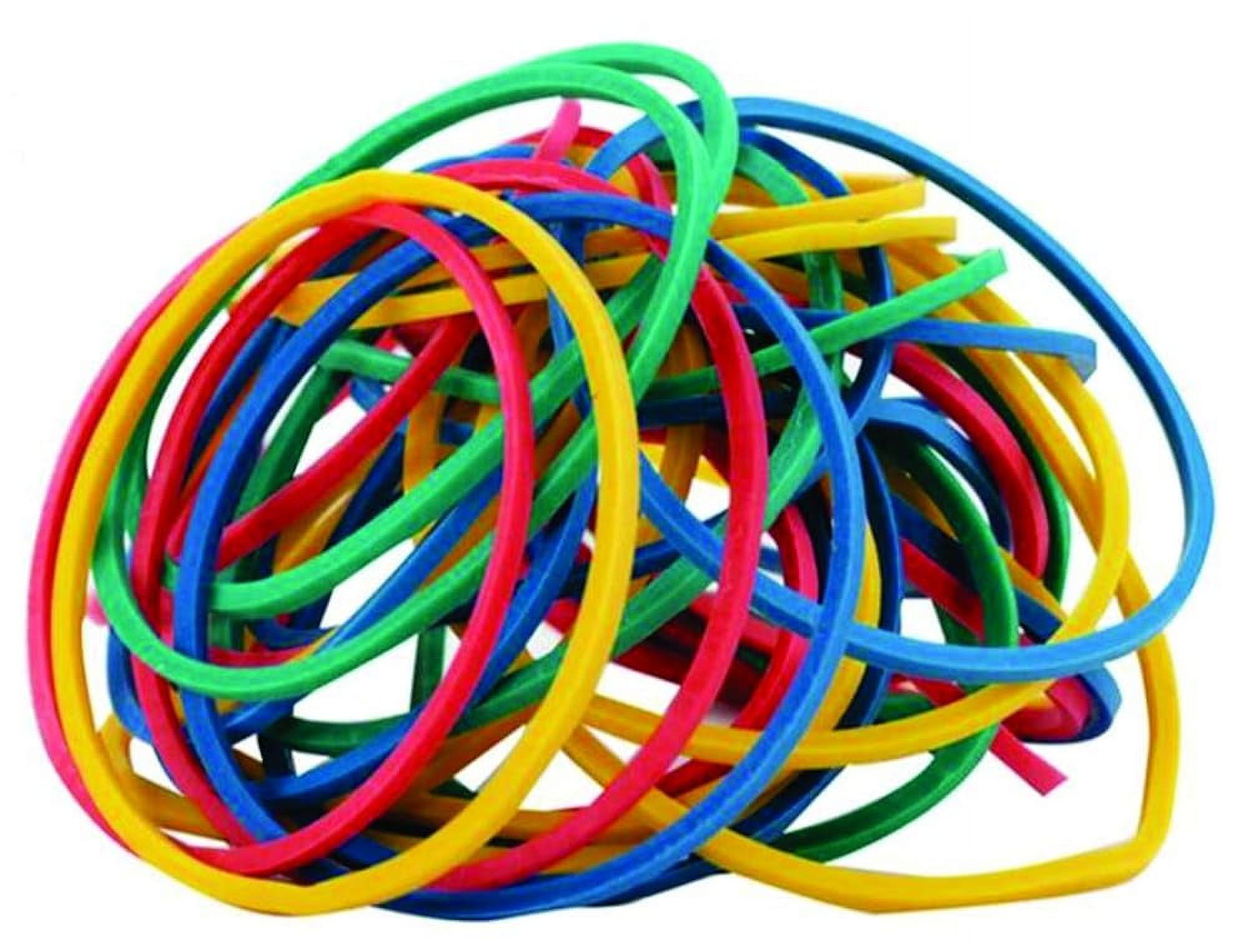 Assorted Color Rubber Bands, Rubber Band Depot Multi Color Rubber Bands