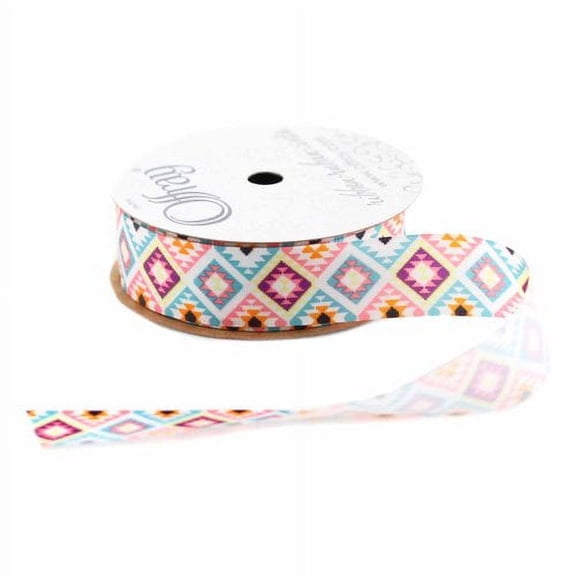 Assorted Colors Polyester Ribbon, 3.25" x 0.88"