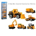 thumbnail image 1 of Assorted Construction Vehicles Mini Car Toys Pack For Kids Educational Model Set, 1 of 3