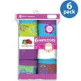 thumbnail image 1 of Assorted Cotton Hipsters, 6 Pack (Little Girls & Big Girls), 1 of 4