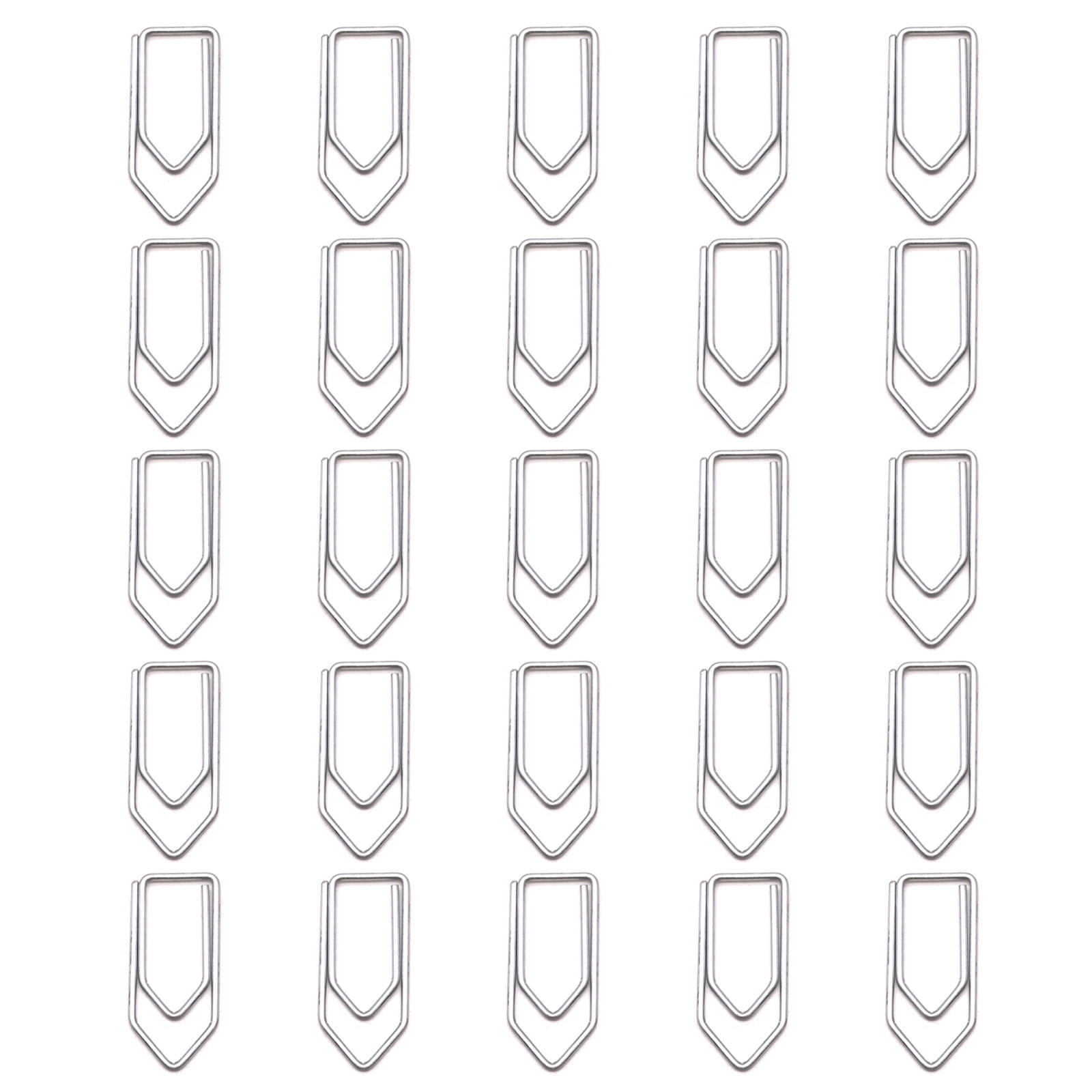 Assorted Crayon Design Paper Clips - 25 Metal Bookmarks for Document ...