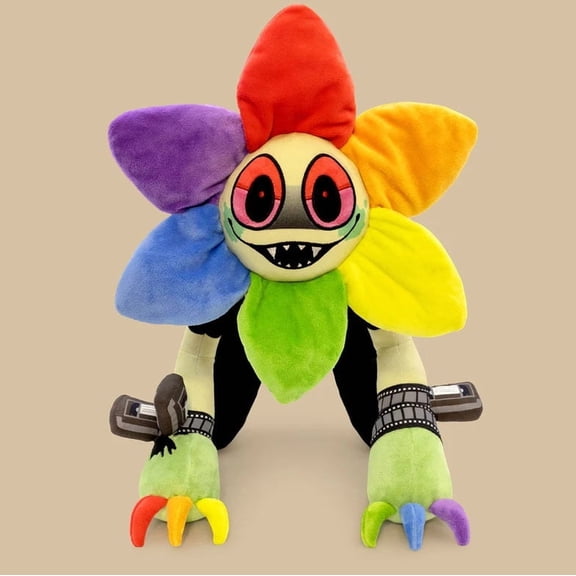 Assorted Cute & Spooky Stuffed Plush Figures Horror Flower Monster Fruit Animal Insect Clock Head Jester Spider Soft Doll Halloween Collectible Toy for Teens