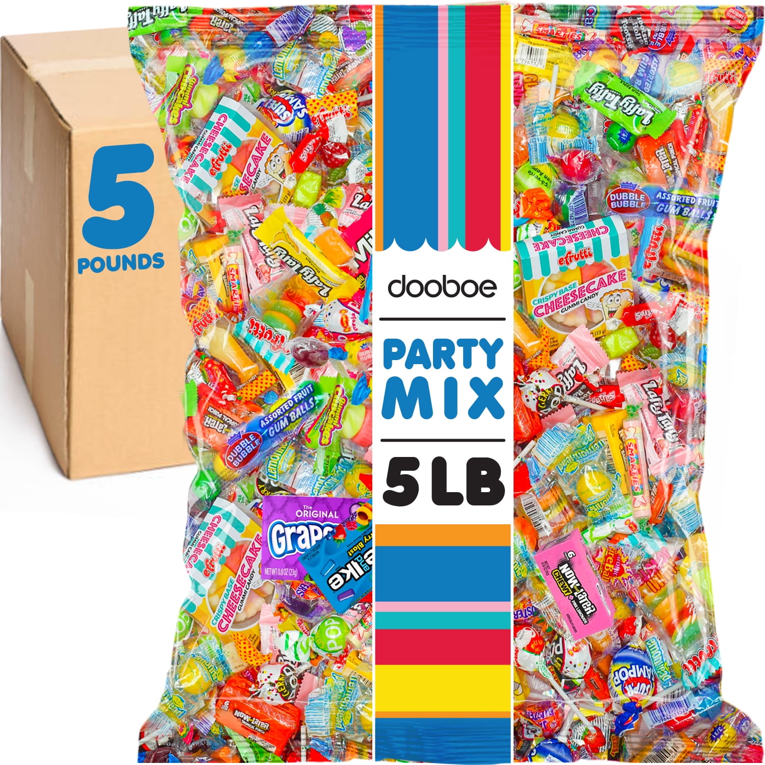 Party Mix - Assorted Candy - 2 Pounds - Bulk Candy - Candy Variety Pac –  Panrax Group Store