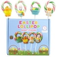 thumbnail image 1 of Assorted Easter Lollipops, Candy Basket Stuffers, 12 Count, 13.2 Ounce Box, 1 of 8