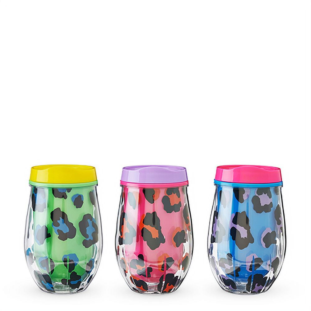 insulated stemless wine tumbler - color swirl — Design Roots