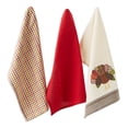 thumbnail image 1 of DII Assorted Fall Turkey Embroidered Dishtowel (Set of 3), 1 of 5