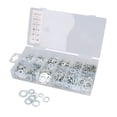 thumbnail image 1 of Assorted Flat and Spring Washer Assortment Set Metric + Imperial 790pc Kit, 1 of 4