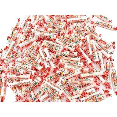 Assorted Flavored Smarties Candy Bulk Hard Roll Sweeties, by Queen