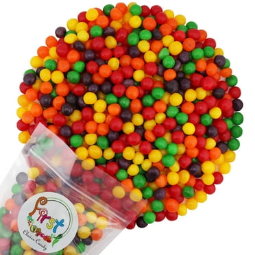 Assorted Flavors Sour Chewy Fruit Balls 2 LB