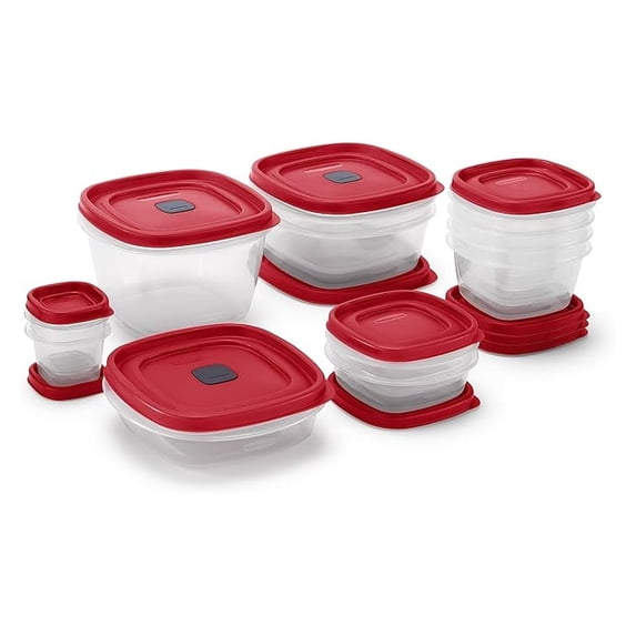 Assorted Food Storage Container Set - Case of: 1; Each Pack Qty: 24; Total Items Qty: 24