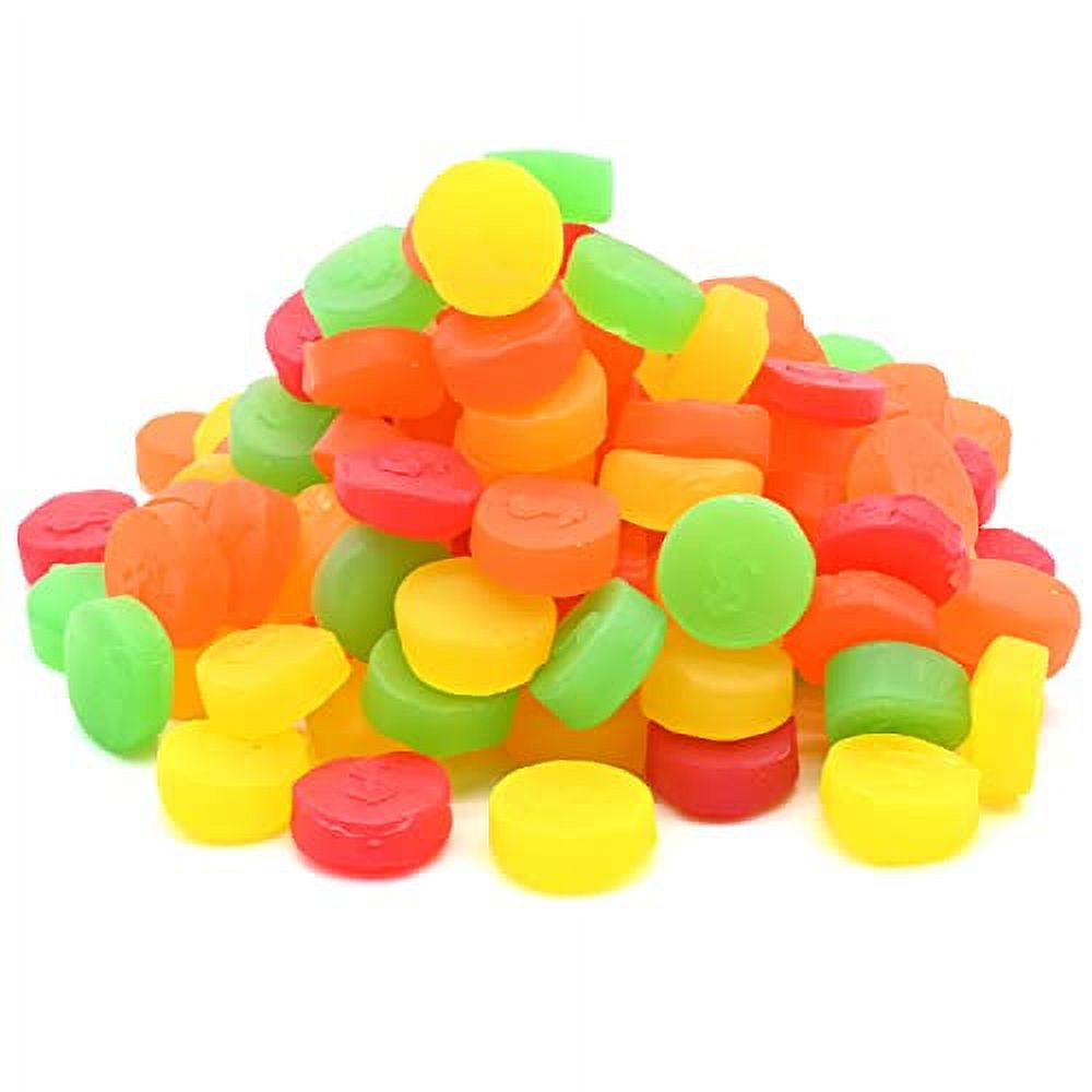 Assorted Fruit Juju Candy Coins 1 Lb. - Walmart.com