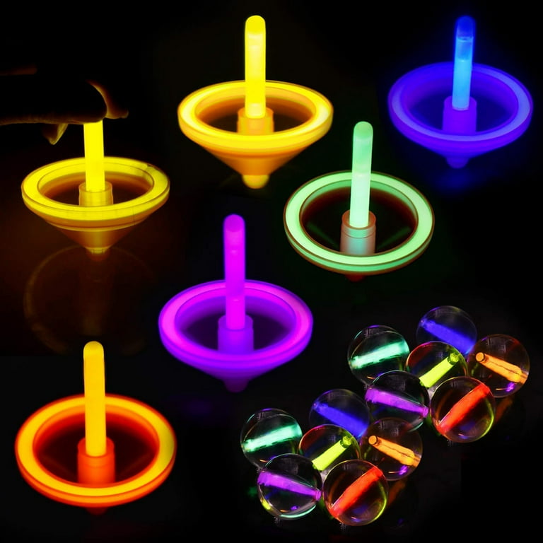 Spinning glow sale sticks