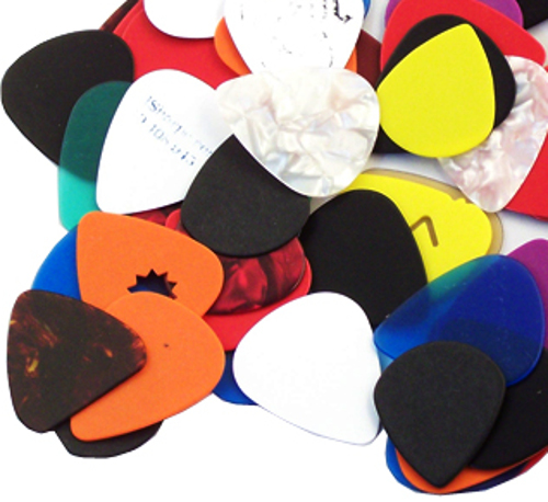 Assorted Guitar Picks  ****** 1000 Picks ****** 351 Style New - Free Shipping