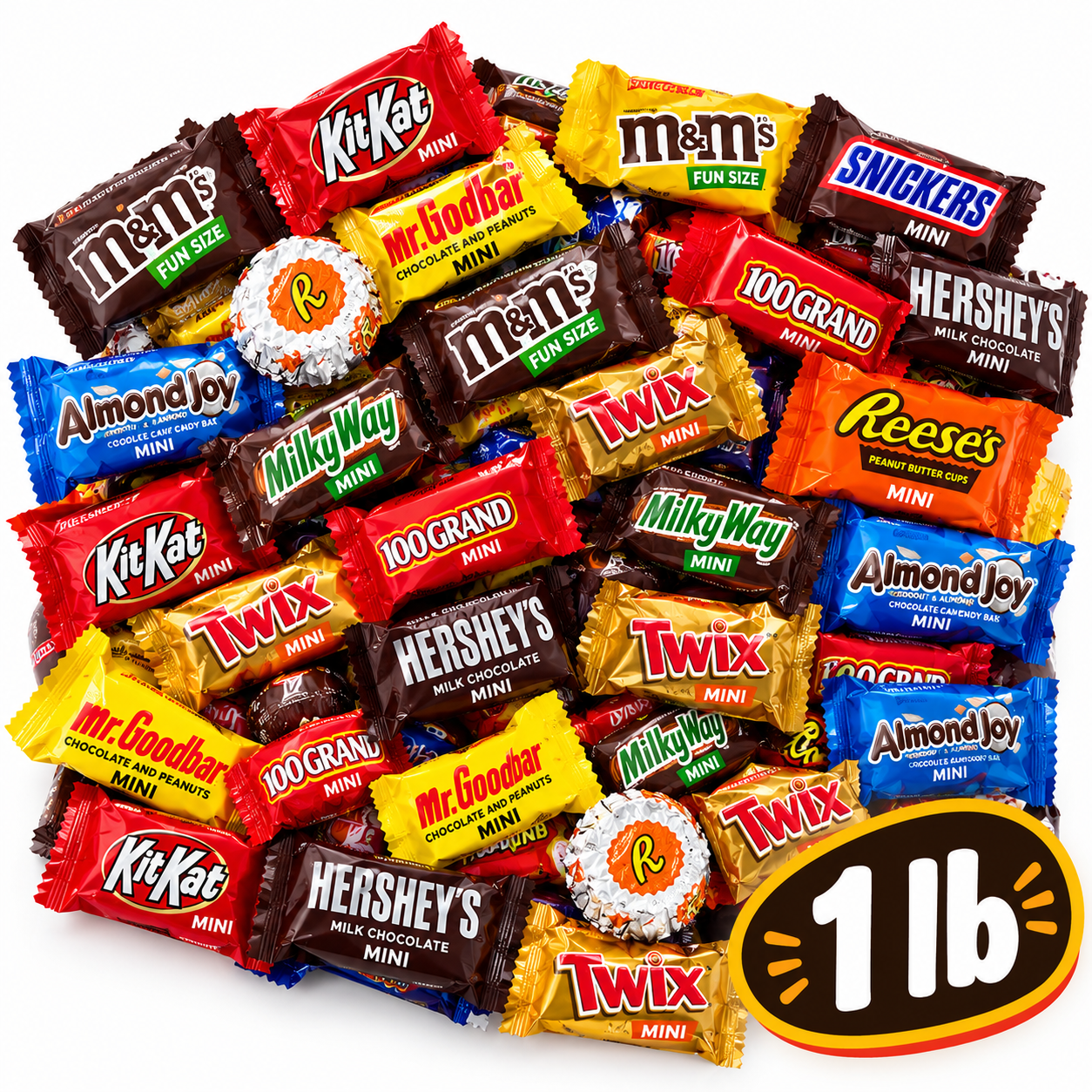 Assorted Halloween Candy Variety Pack 1 lb, - Individually Wrapped ...