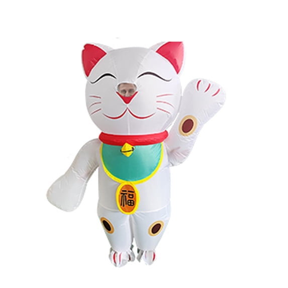 Assorted Inflatable Costume Set For Adults - Animal, Food & Character Funny Party Outfits,Height 4'11"-6'3",Cat