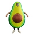 thumbnail image 1 of Assorted Inflatable Costume Set For Adults - Animal, Food & Character Funny Party Outfits,Height 4'11"-6'3",avocado, 1 of 12