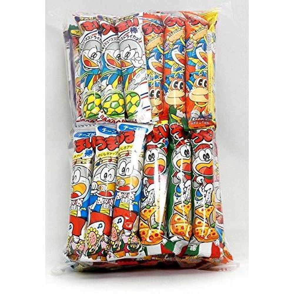 Assorted Japanese Junk Food Snack "Umaibo" 50 Packs Of 11 Types Umaibo