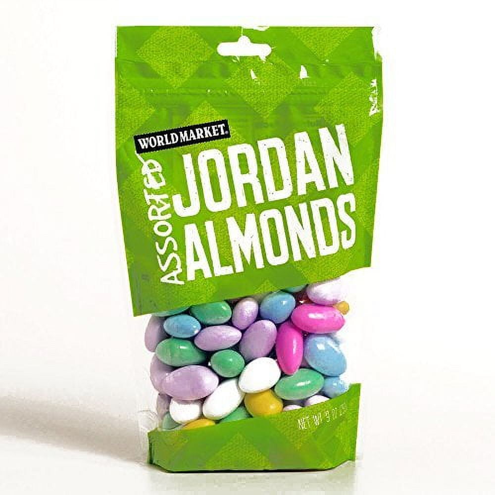 Assorted Jordan Almonds 9 oz each (2 Items Per Order)