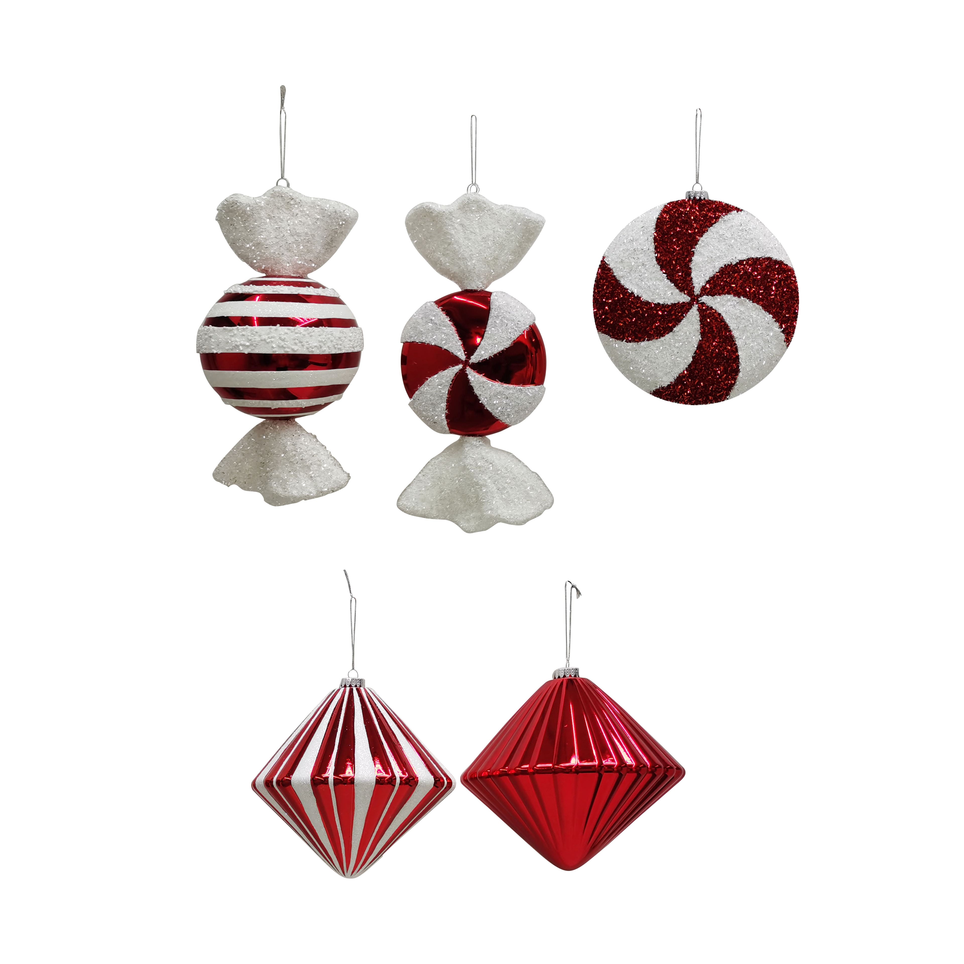 Assorted Jumbo Candy Shatterproof Ornament by Ashland®, 1pc.Christmas