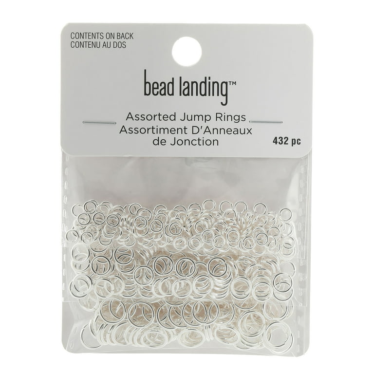 Bead Landing Assorted Jump Rings - Oxidized Brass - Each