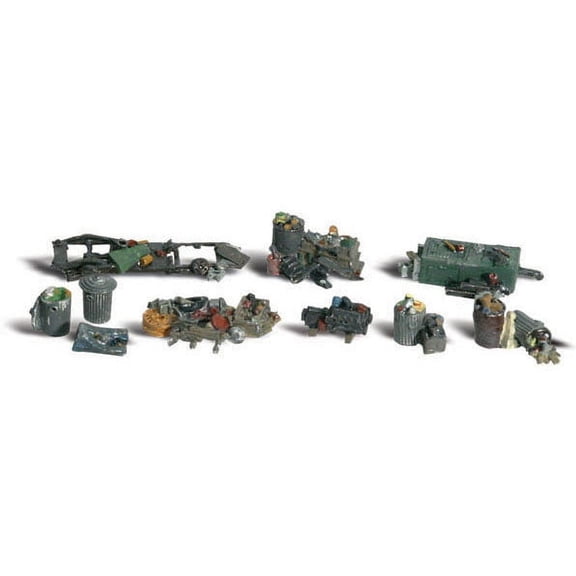Assorted Junk HO Scale Woodland Scenics