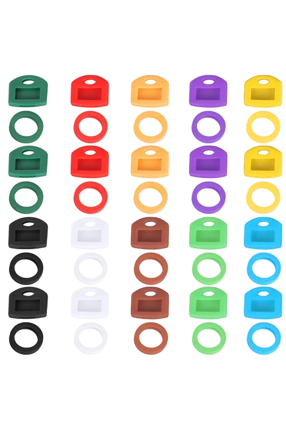 Assorted Key Caps Identifiers Covers For Effective Key Management Feature Silicone In Various Color Fast Easy Key Access