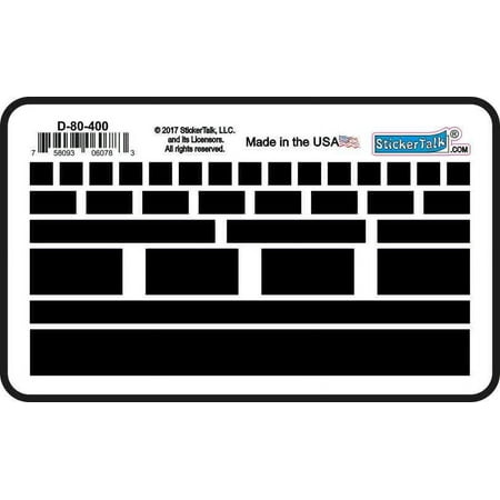 Assorted LED Light Cover Strips And Privacy Stickers
