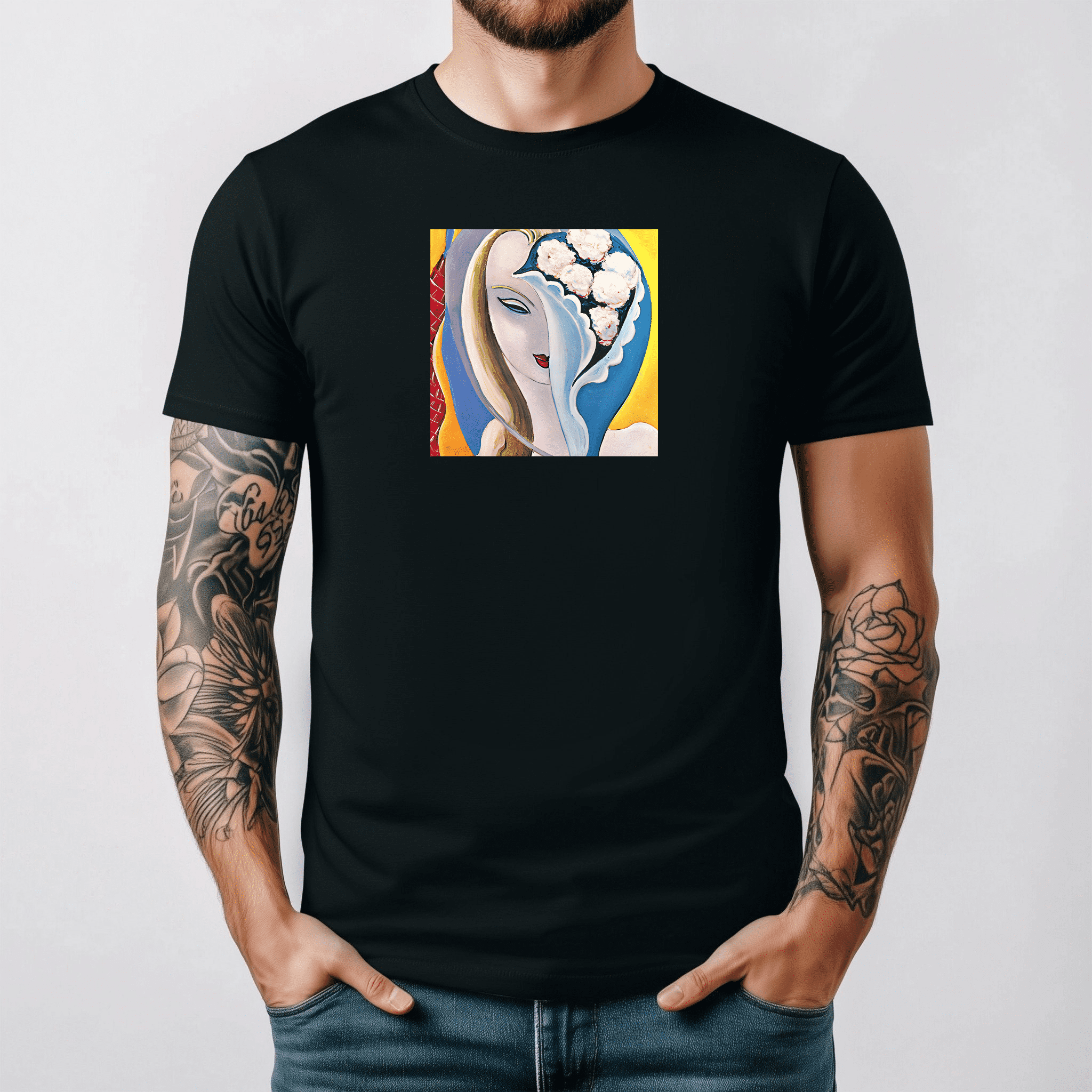 Assorted Love Songs Album Classic Rock Music Guitar Legend Art Shirt ...