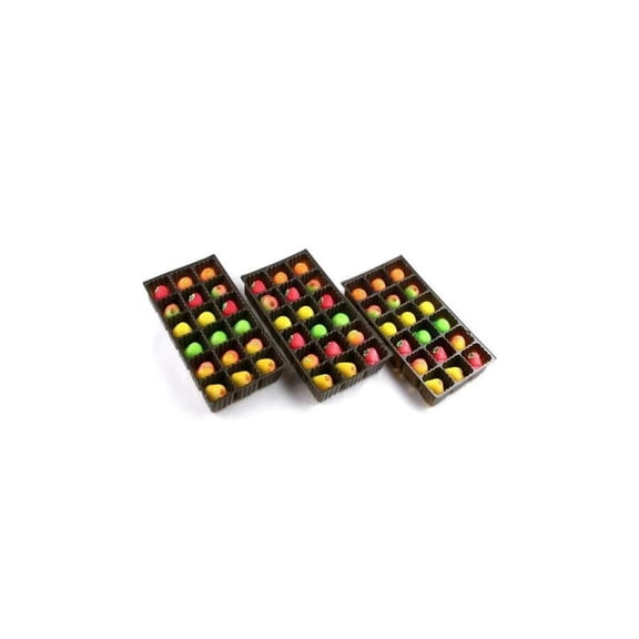 Assorted Marzipan Fruits 56 Oz 54 Piece Bulk Tray Great Gift Kosher Treats