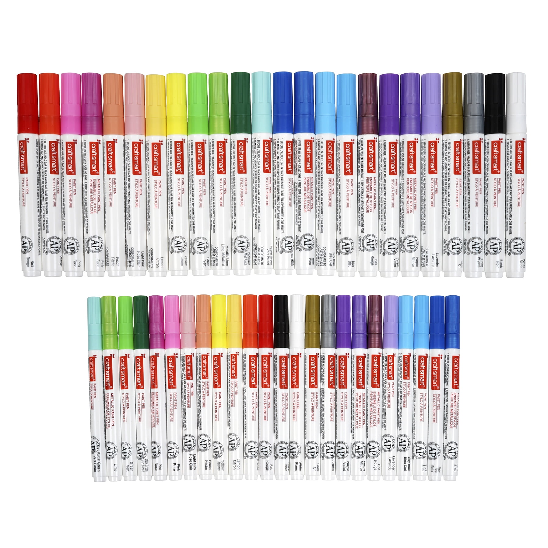 Assorted Medium Broad Line Oil Based Paint Pens By Clearance