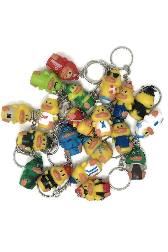 Assorted Mini Duck Keychains