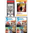 thumbnail image 1 of Assorted Multi-Feature Collections 4 Pack DVD Bundle: 2 Movies: God's Not Dead 1 & 2, 25 Mystery Classics, 5 Movies: Comedy Collection, 3 Movies: Intern / Tammy / Blended, 1 of 5